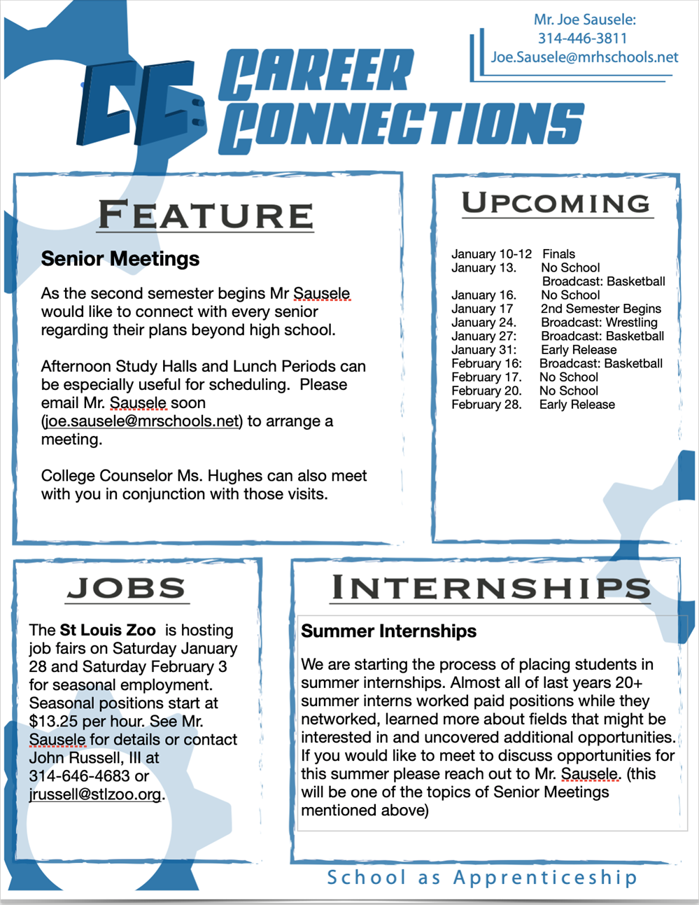 Career Connections Newsletter
